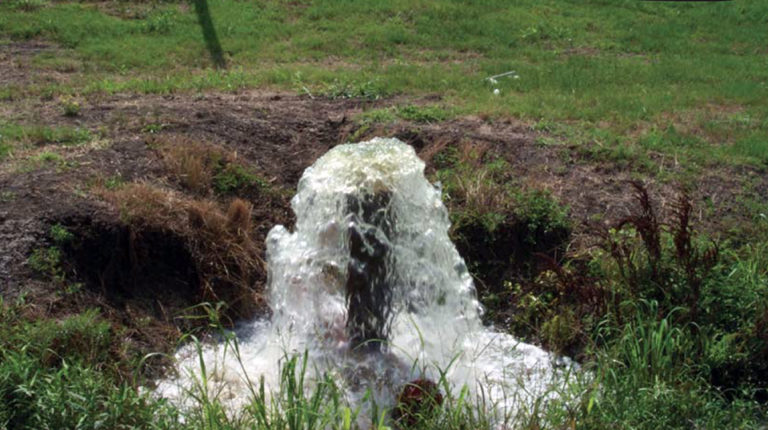 Article image for Water level management, BMPs cut water use, pond effluents