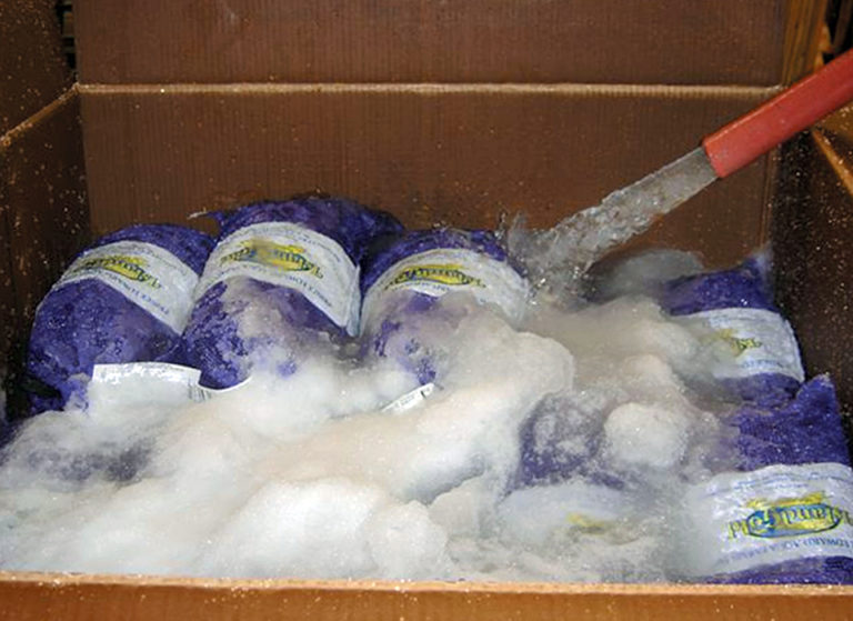 Seafood chilling, preservation with ice slurry Responsible Seafood