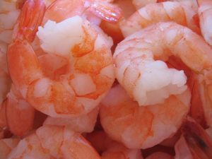 raw shrimp