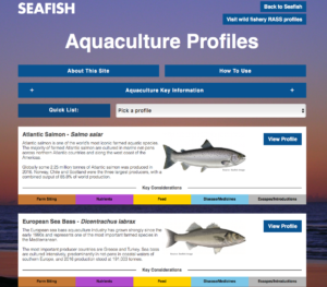 Seafish Aquaculture Profiles