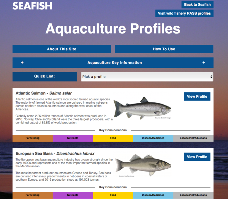 Featured image for Seafish’s Aquaculture Profiles Highlights BAP, Other Certification Programs