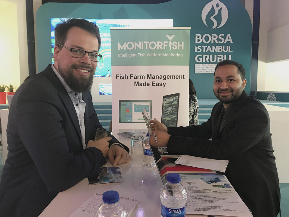 The Monitorfish co-founders: CTO Dominik Ewald and CEO Chaitanya Dhumasker.