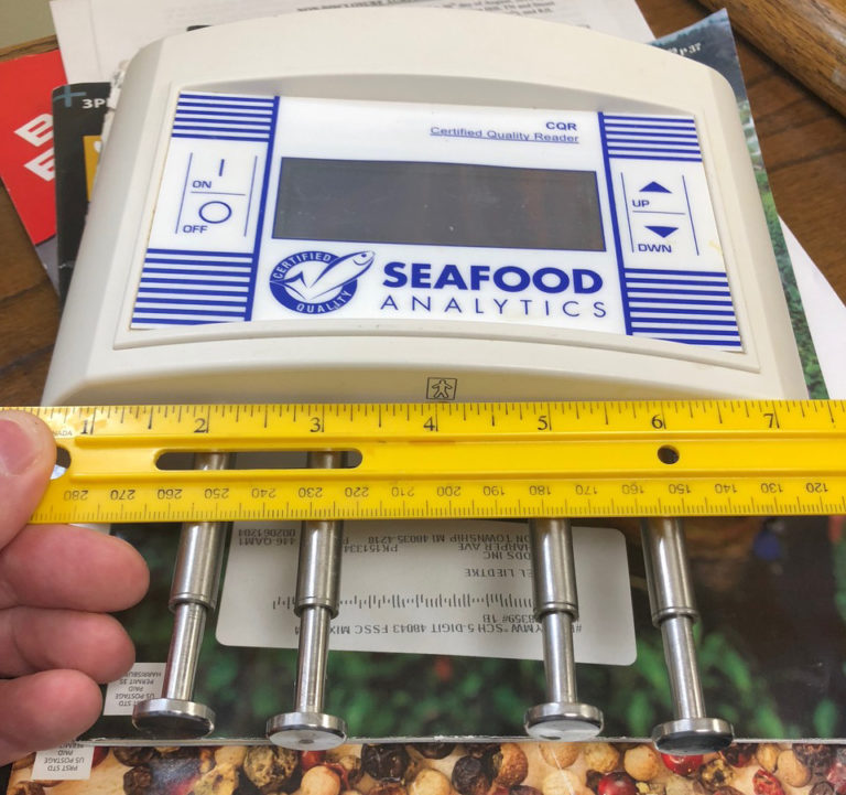 Article image for Electric company: Handheld CQR aims to crack fish-health code
