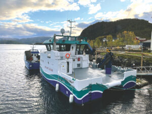 Scottish Sea Farms launches hybrid-power workboat to reduce carbon footprint