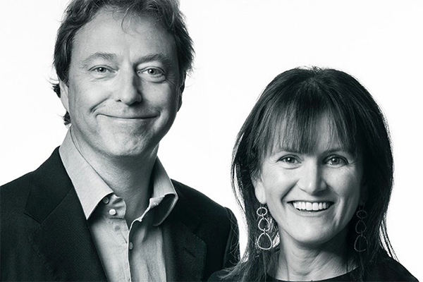 Mike Velings and Amy Novogratz, co-founders and managing partners of Aqua-Spark.