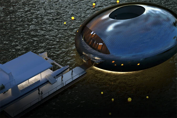 Article image for Futuristic aquaculture exhibition center will soon be set afloat in Norway
