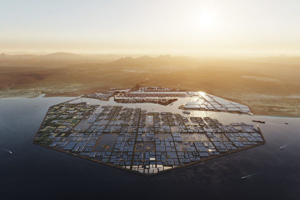 Article image for Neom plans to be the green city on the Red Sea with a blue foods focus