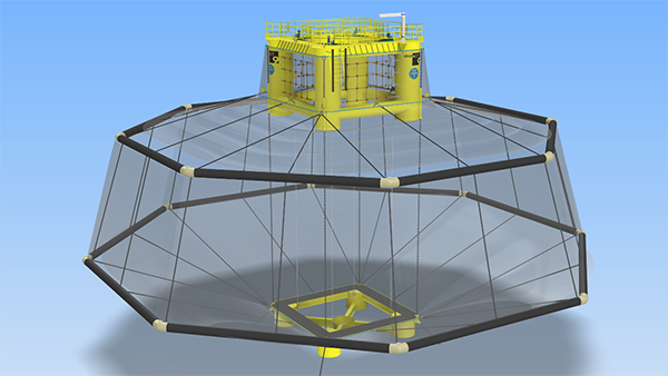 Article image for Wind turbine-powered offshore fish farm tech aims to boost salmon production in Scotland