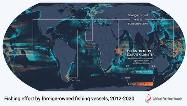 Article image for GPS data may identify potential IUU fishing behavior
