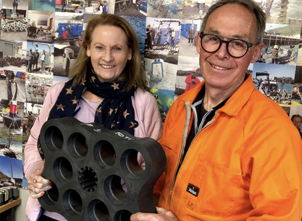 Article image for Low-impact aquaculture mooring and anchor system wins award for New Zealand innovator