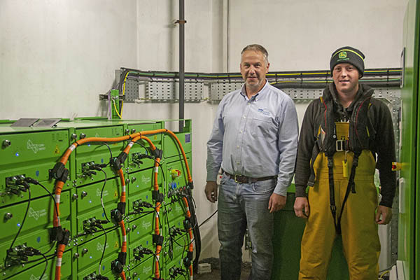 Article image for Cooke lowers its carbon footprint with second hybrid feed barge in Scotland