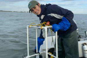 Underwater cameras facilitate large-scale study of oyster reef habitat in Chesapeake Bay